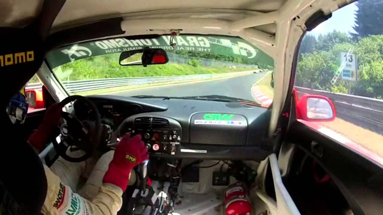Streckenf&uuml;hrung Nordschleife,  Michael Schrey und Ralf Weiner VLN Lauf 1.Platz