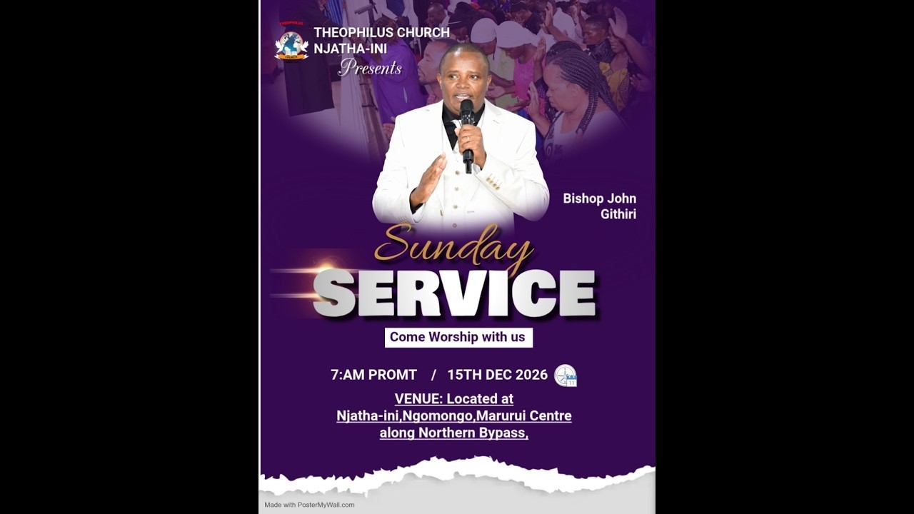 Sunday Service |   BISHOP JOHN GITHIRI    I 15th Feb 2026
