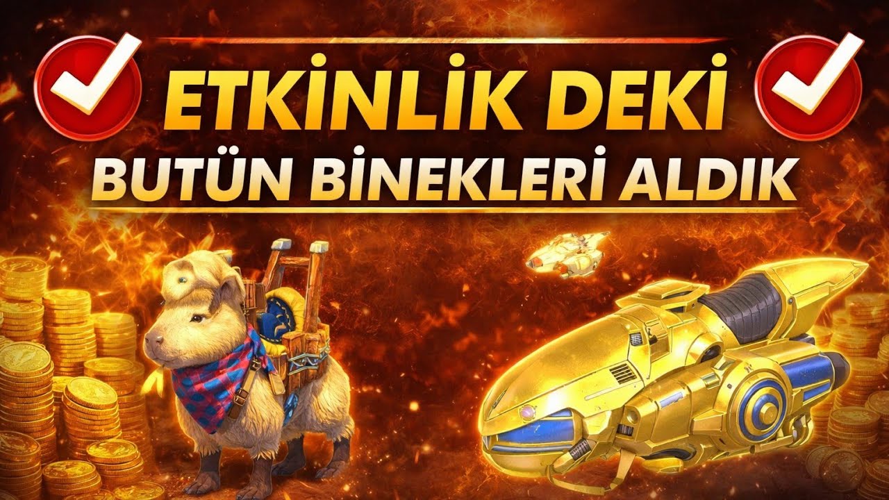 Wartune Ultra Etkinlik deki BİNEKLER aldık 