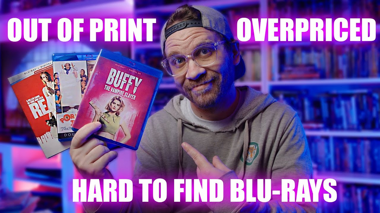 Blu-ray-диски, которые больше не выпускаются, стоят дорого и их трудно найти