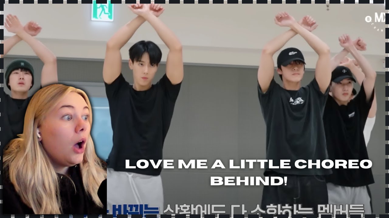 MONSTA X 'LOVE ME A LITTLE' CHOREO BEHIND - REACTION!