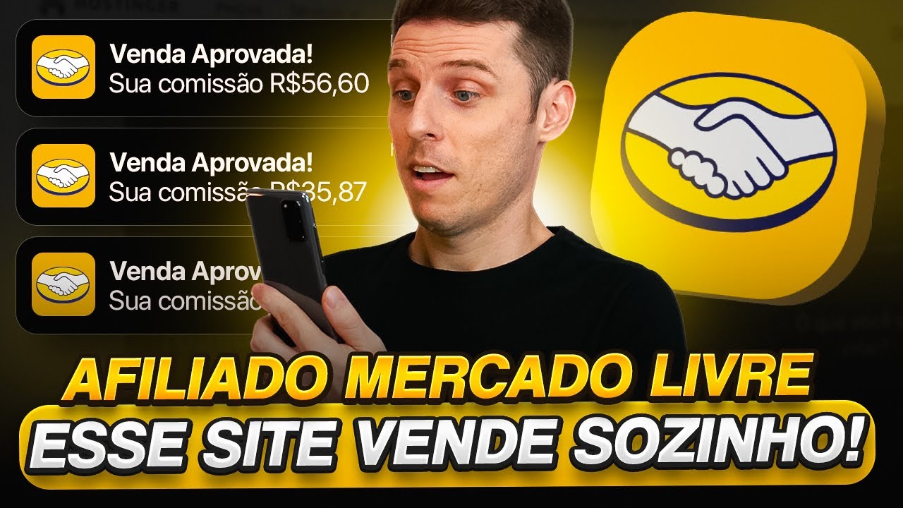 AFILIADO MERCADO LIVRE - Como Vender Como Afiliado no Mercado Livre com a Hostinger! (Automatizado)