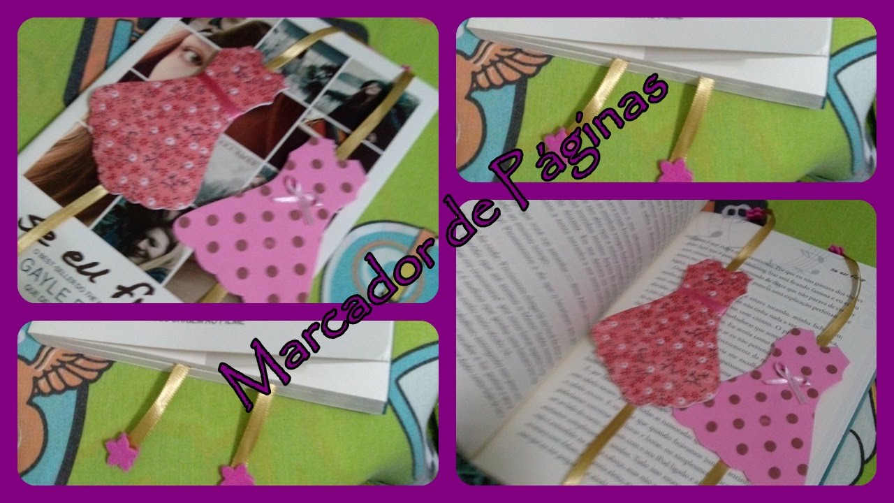 DIY : Marcador de páginas / bookmark | Arte em EVA