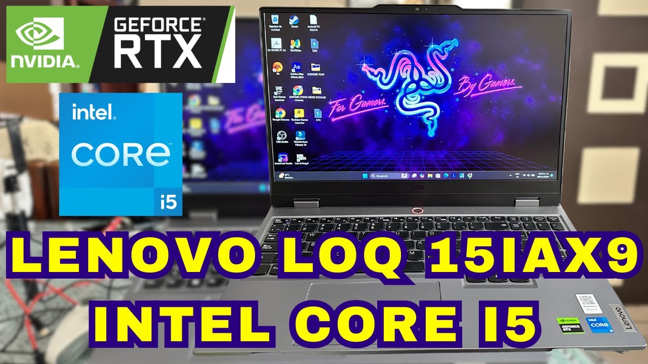 Lenovo LOQ 15IAX9 Intel Core i5 RTX 3050 #lenovo #lenovoloq #gamer #laptopgaming #warzone