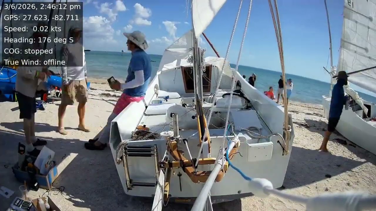 Day before the 2026 EC on the beach