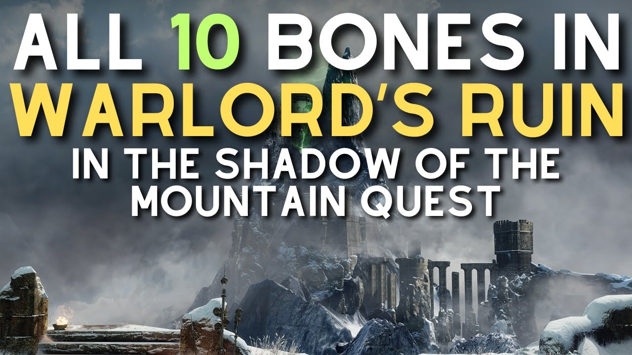 ALL 10 Hidden Bones in Warlord's Ruin | EASILY Complete the 
