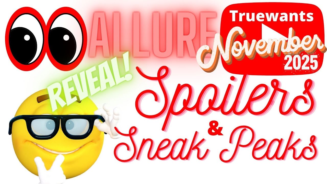Allure Beauty Box November 2025 Spoilers | Full Sneak Peek + Product Breakdown!