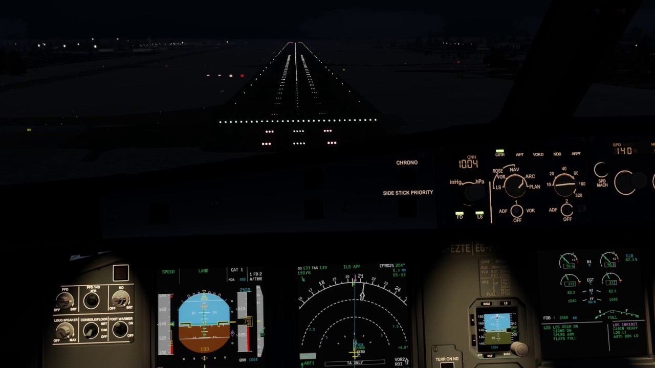 P3D V3 FSLabs A320 - Final Approach into Rovaniemi