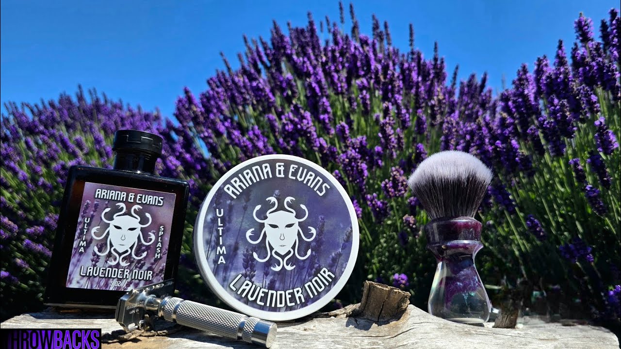 Lavender Noir Ariana & Evans Review RazoRock Lupo Razor