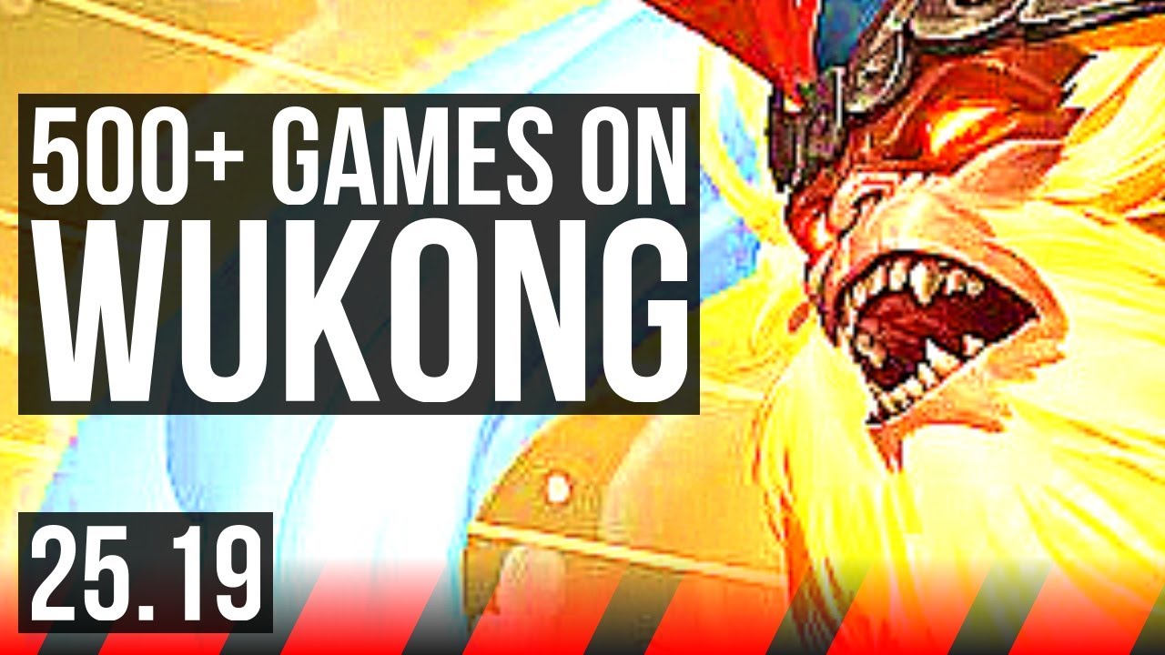WUKONG vs DARIUS (TOP) | 6 solo kills, 500+ games | EUW Master | 25.19