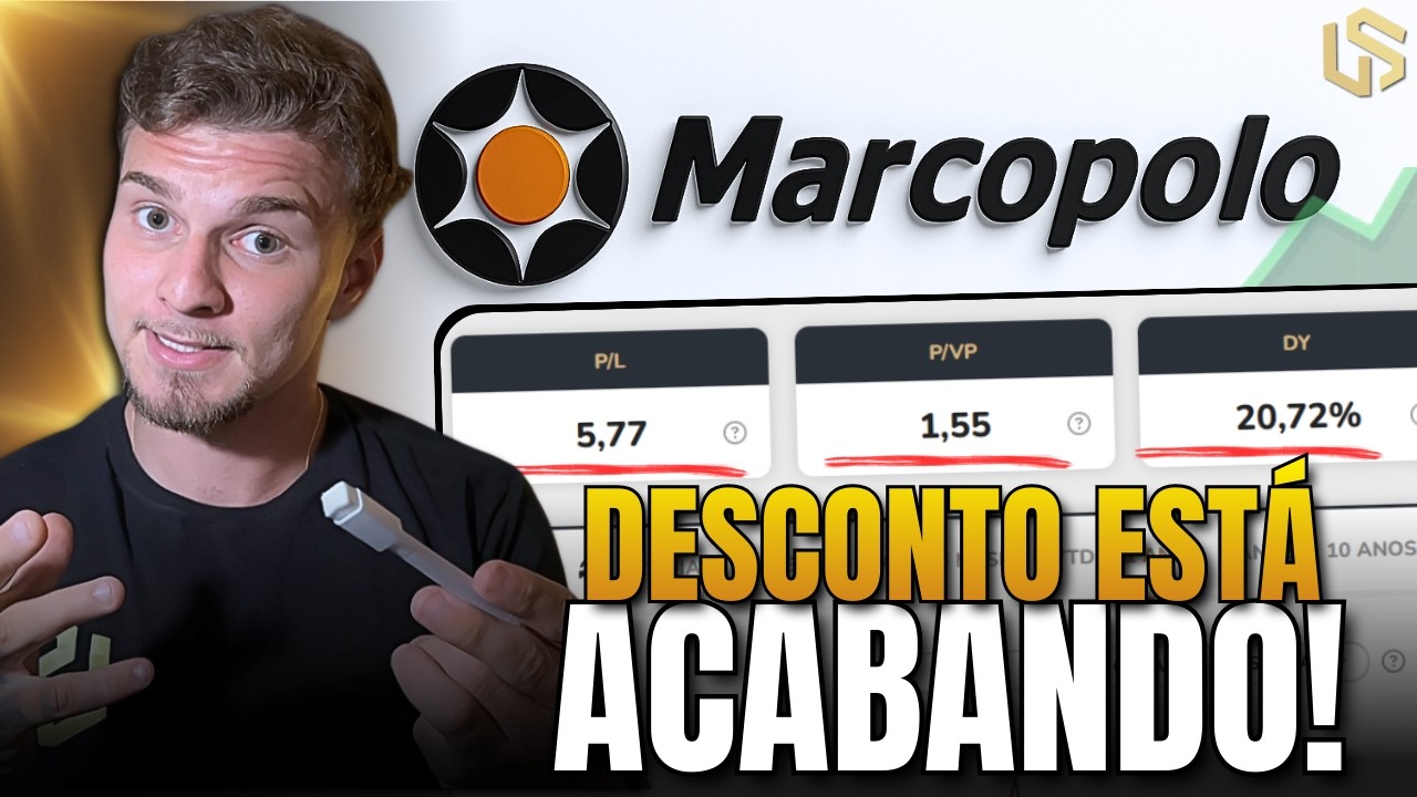MARCOPOLO pode DOBRAR de cotação ainda em 2026? POMO3 ou POMO4