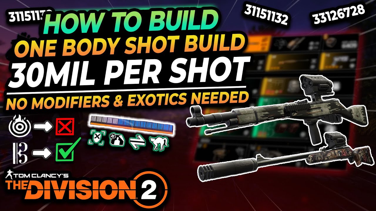 The Division 2 | This Season VIRTUOSO IS THE BEST One Shot Sniper Build!