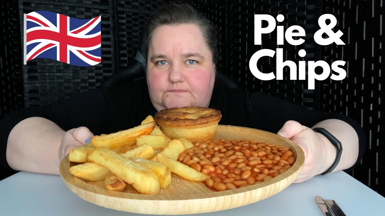 Pie & Chips MUKBANG | British Food