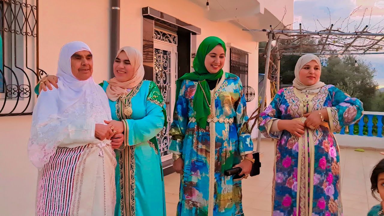 حضرنا لعرس مع وصال وراضية كيف جيناكم بالقفاطن👰‍♀️
