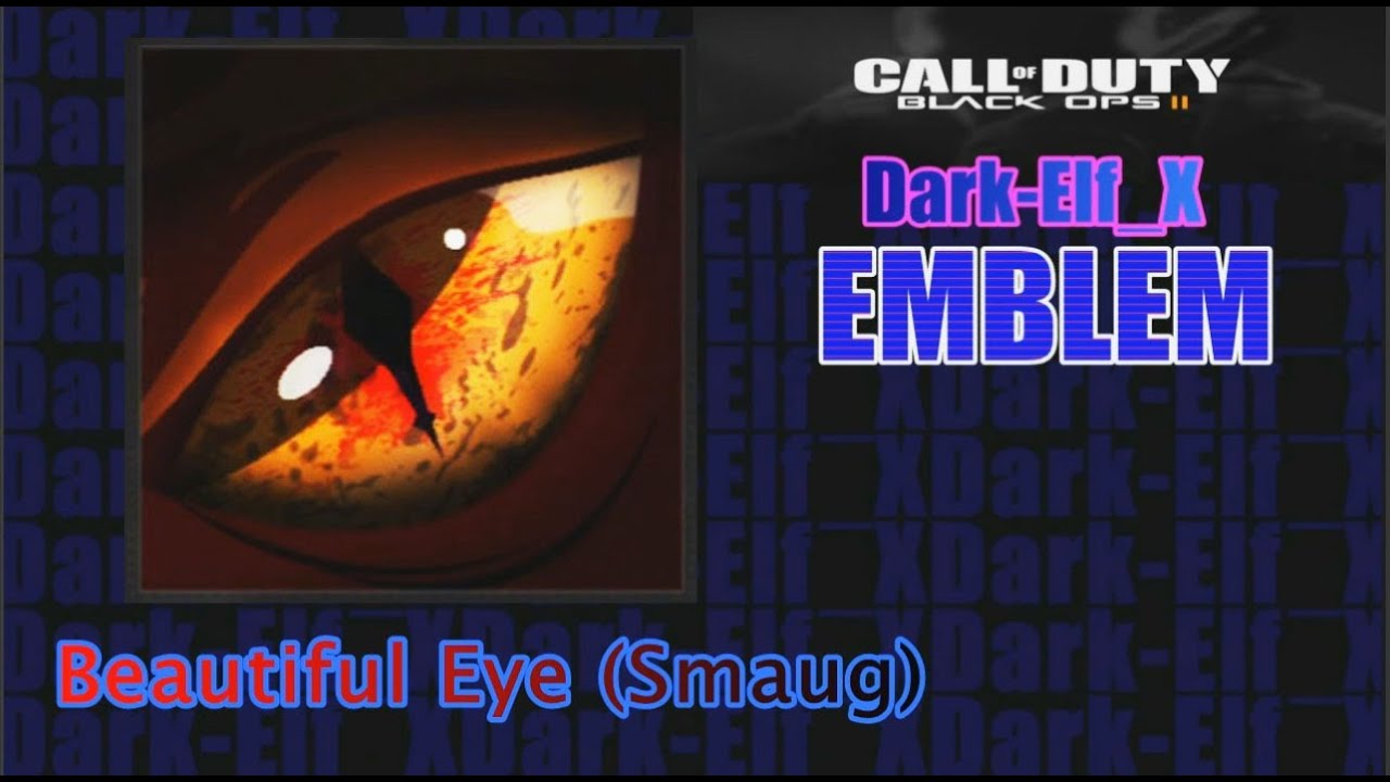 Black Ops 2 Emblem - Beautiful Eye (Smaug)
