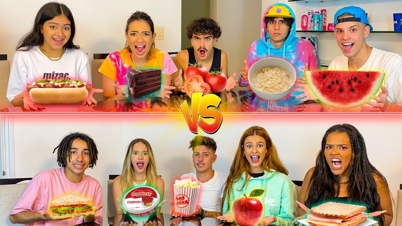 O ÚLTIMO A PARAR DE COMER !!! (Família Loures x Tik Tokers)
