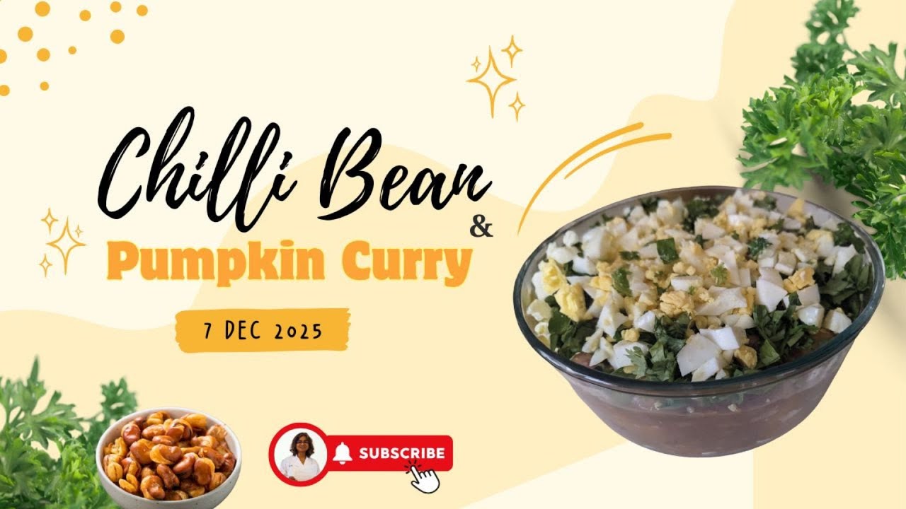 Demonstration: Chilli Bean & Pumpkin Curry