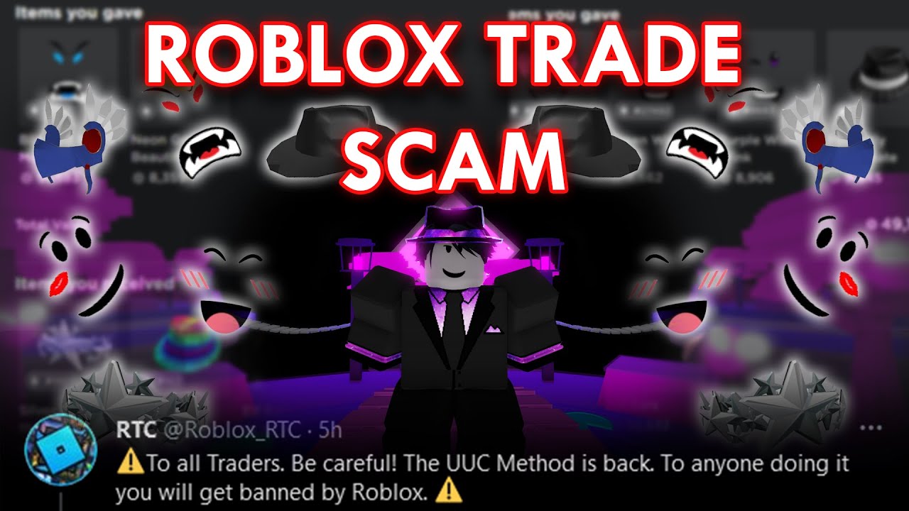 THIS ROBLOX TRADE GLITCH IS DANGEROUS! (UUC Scam Method)