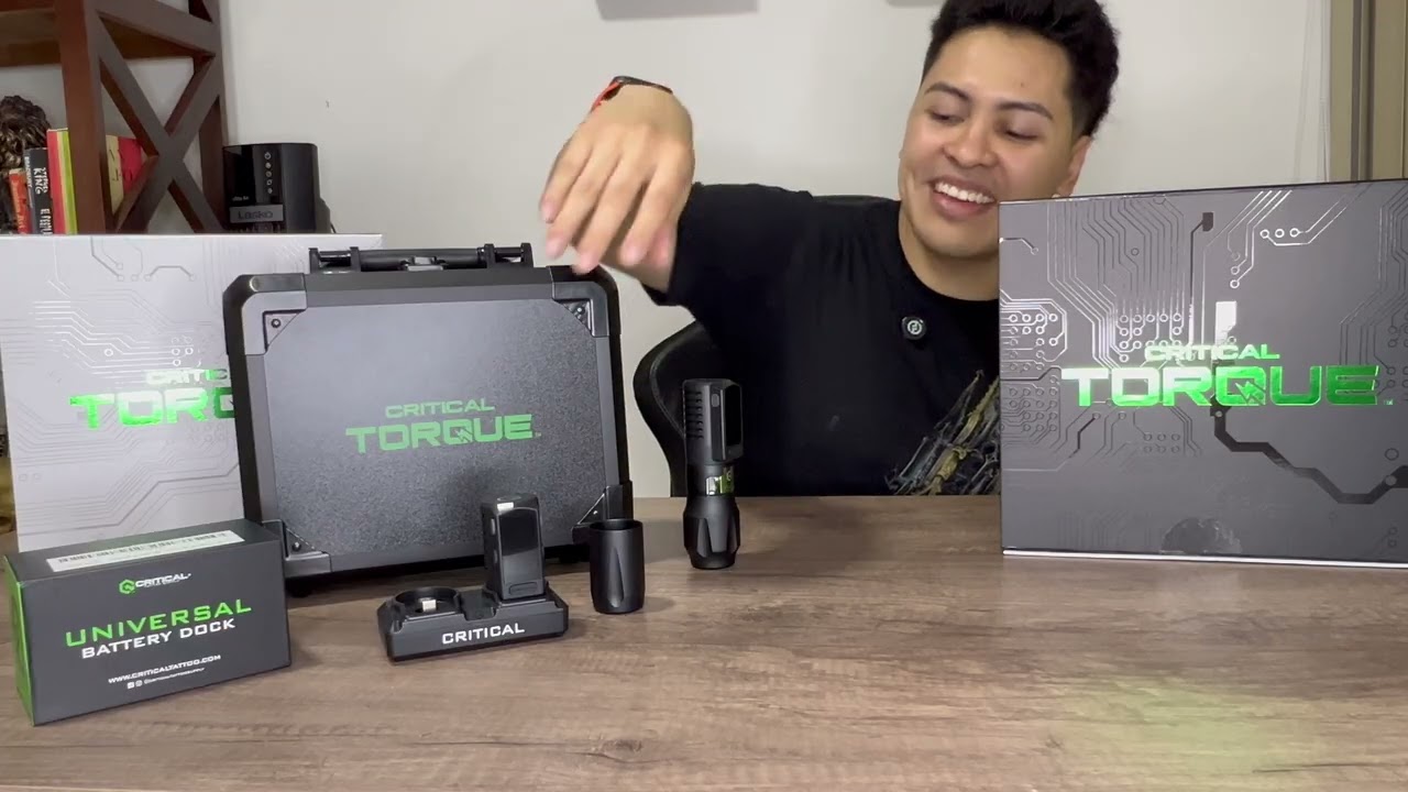 Unboxing y Primeras Impresiones | Critical Torque Wireless Tattoo Machine ⚡🖤