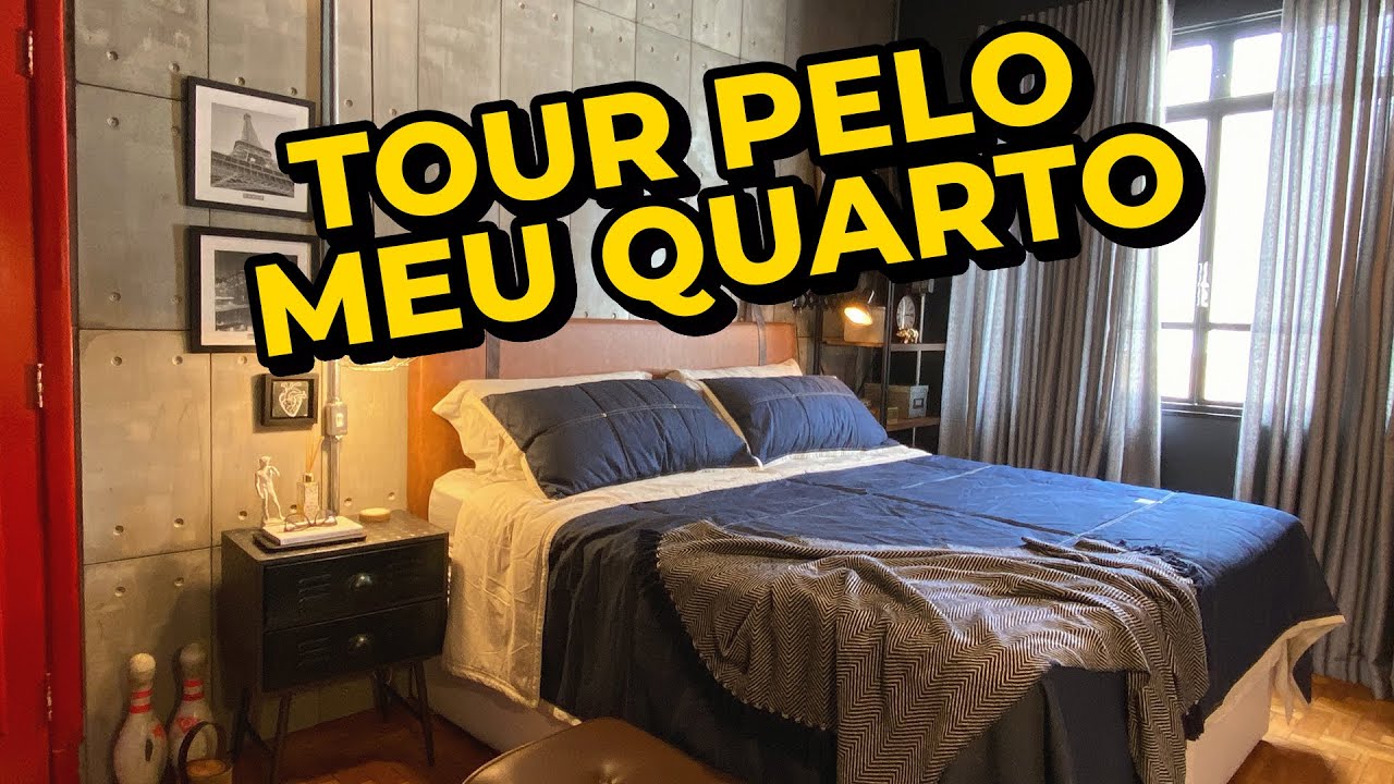 TOUR - QUARTO ESTILO INDUSTRIAL
