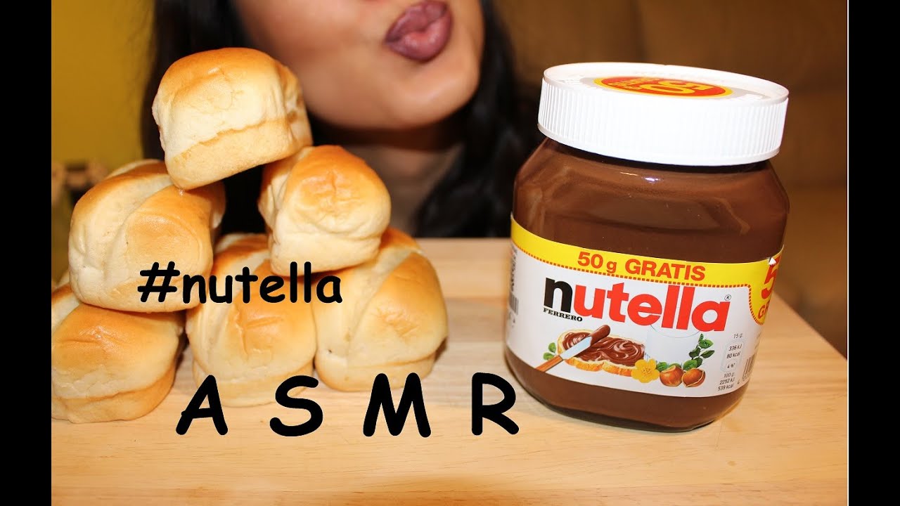 ASMR HOW MUCH NUTELLA CAN I EAT ? (Soft, Sticky and Chewy Eating Sounds) No Talking | LIDAA LICIOUS