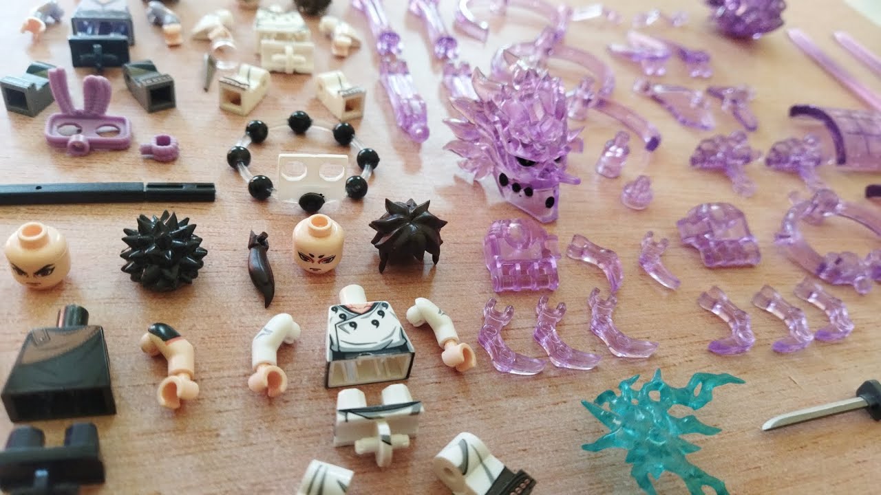 Lego naruto Shippuden indra susanoo | hagoromo, sishui, indra, sasuke | unofficial lego