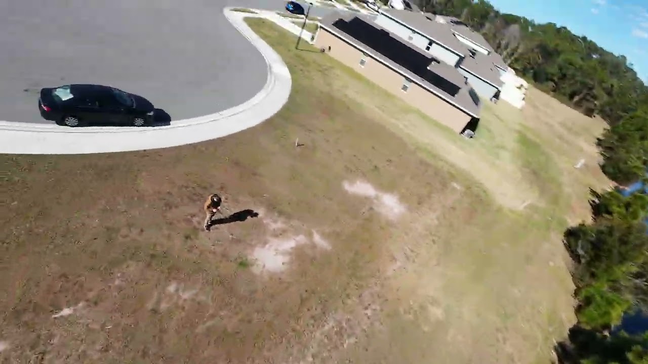 Flying Around the Fountain & Chasing a Dumptruck (GEPRC DarkStar22 Flight Footage) [4k 60fps]