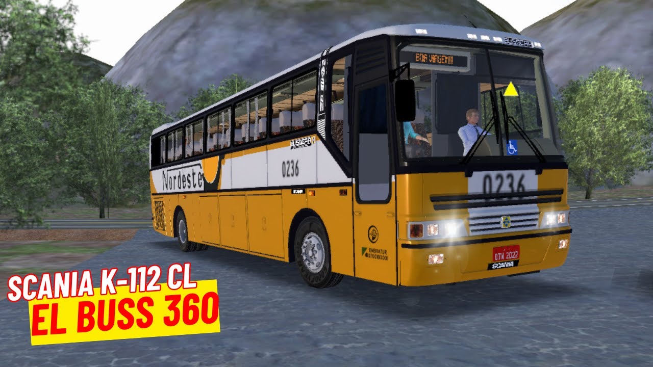 Lançamneto BUSSCAR EL BUSS 360 SCANIA K-112 CL NORDESTE |PROTONBUS SIM