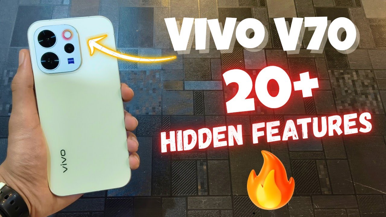 Vivo V70 Best Hidden Features | YOU MUST KNOW🤩