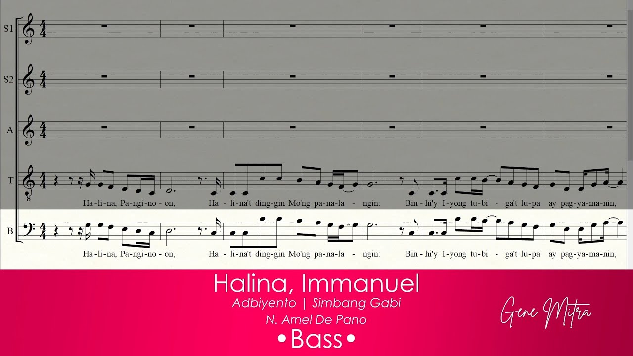 Halina, Immanuel  • Bass Guide