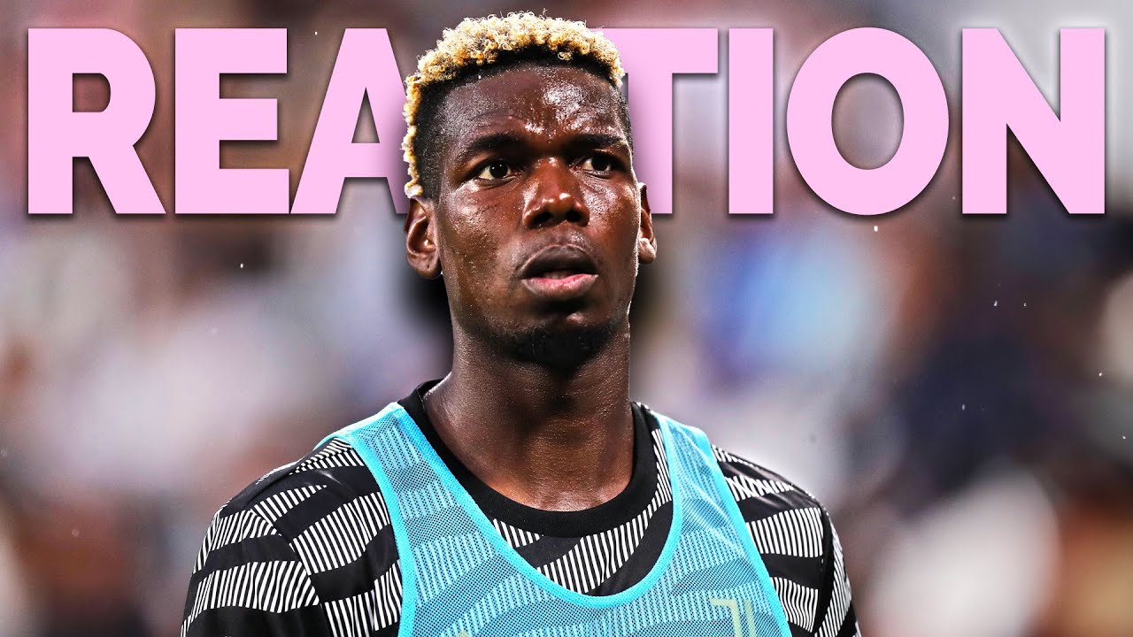 Calcio Berlin REAGIERT auf die vierjährige Dopingsperre für Paul Pogba