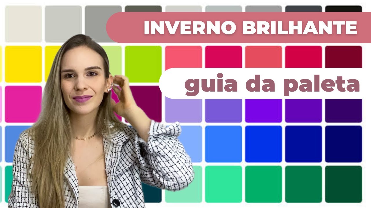 Coloração pessoal: paleta INVERNO BRILHANTE (como usar, make, acessórios, cabelo, etc.)