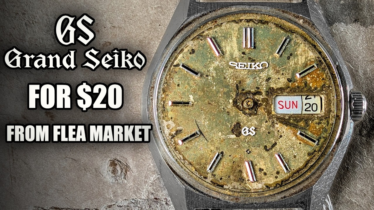 Джекпот на блошином рынке: Реставрация Grand Seiko за 20 долларов до стоимости 1 000 долларов