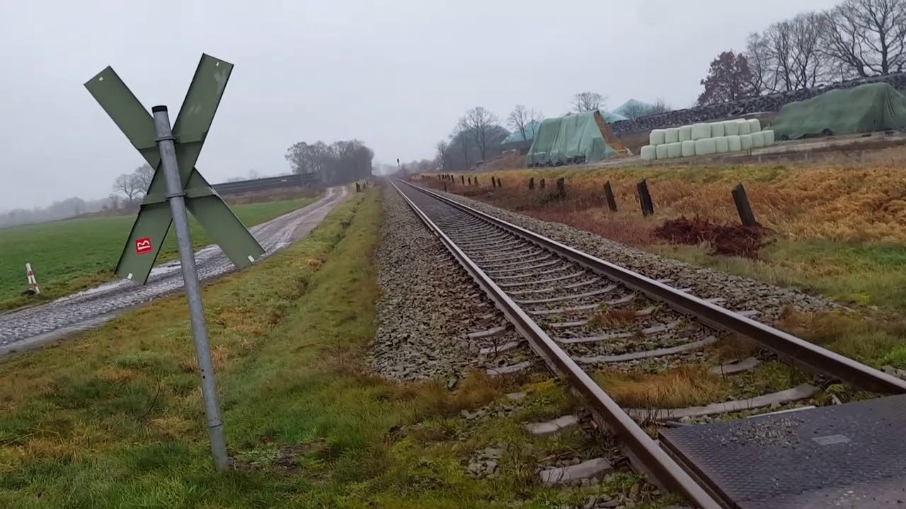 Wittmund-Bahnübergänge 6x -Railroad Crossings-Spoorwegovergang