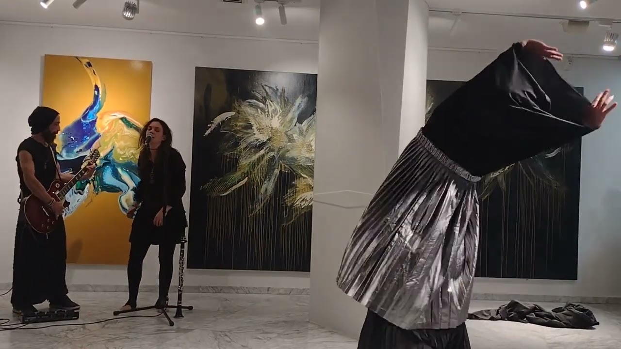 Breaking Shells performed live with @idoryshayn in @toolipartgallery 2021