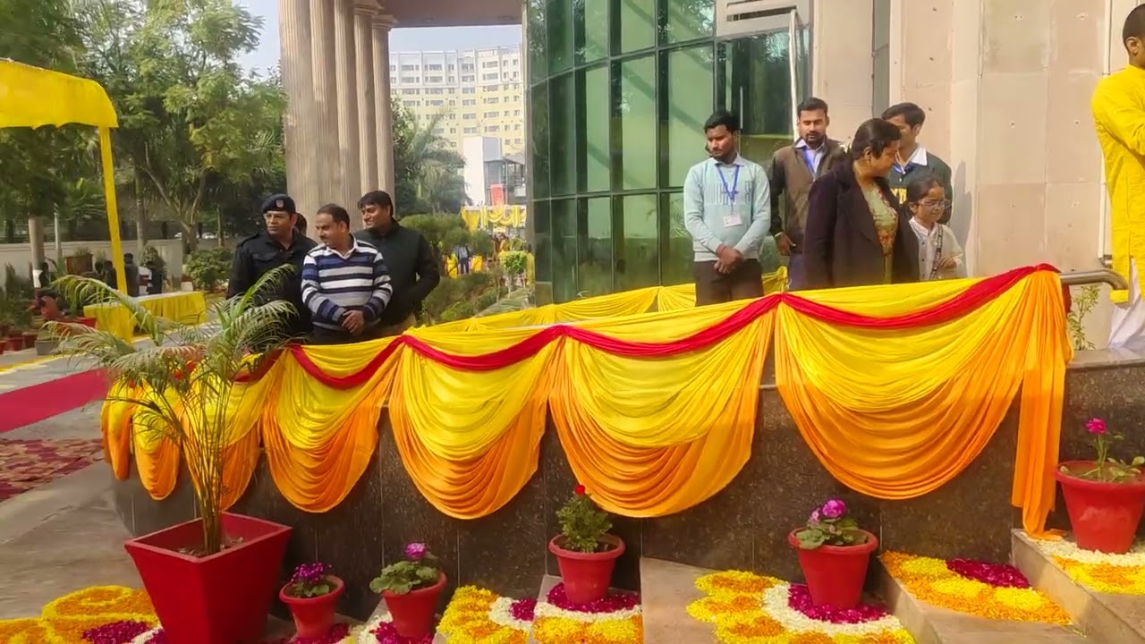 🙏🚩🌼🌻 जय माॅं सरस्वती 🌻🌼🚩🙏 इवेंट # लोहिया इंस्टीट्यूट 