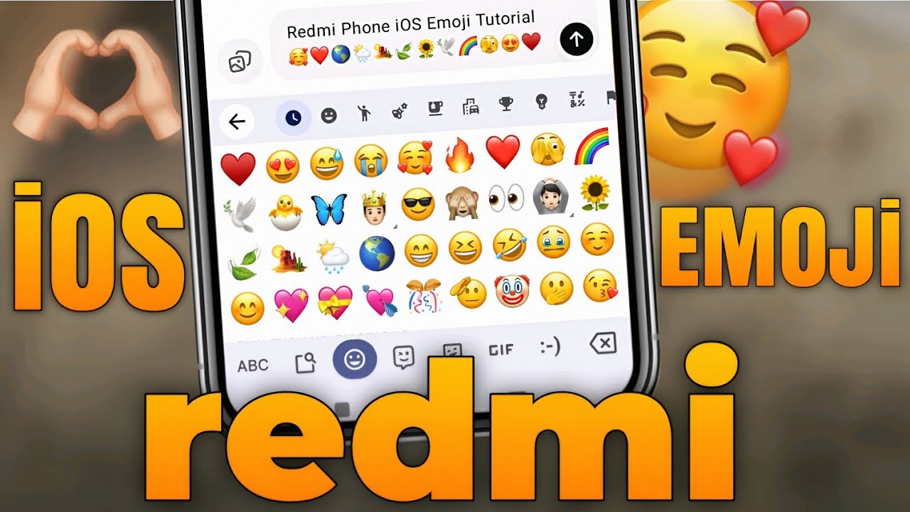 iOS Emoji On Android Redmi | iOS 16 Emojis On Redmi 😱🔥