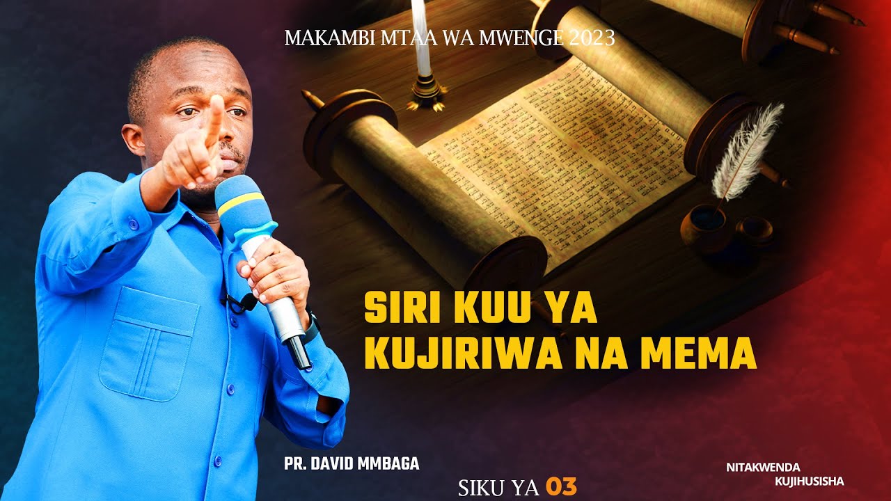 #LIVE Makambi Mtaa wa Mwenge 2023 || Pr. David Mmbaga || Makambi Mtaa wa Mwenge 2023