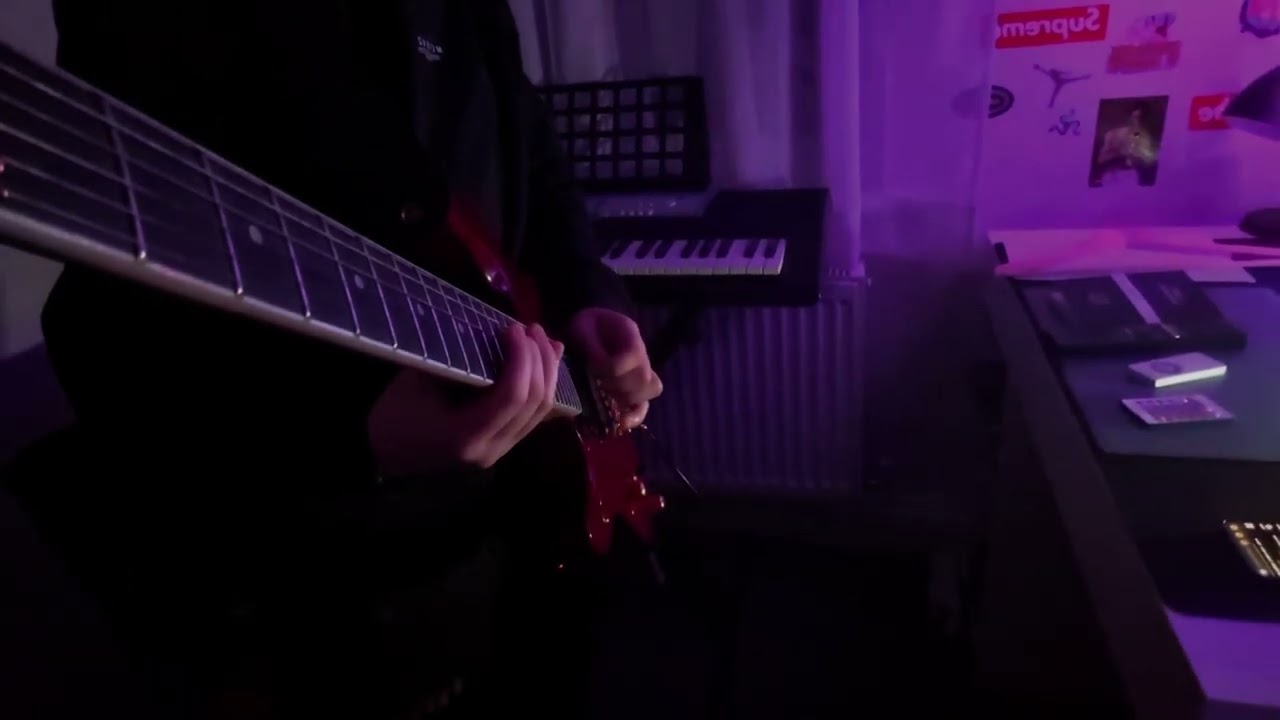 intro electric guitar cover