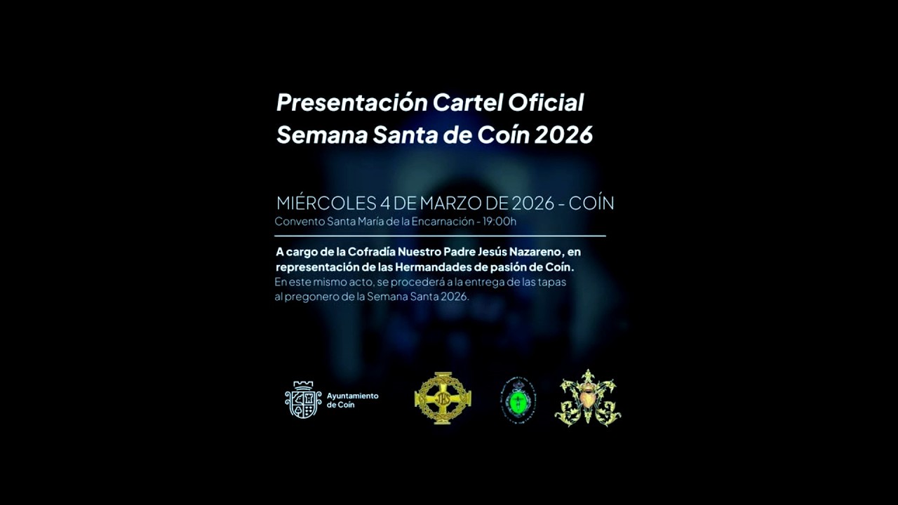 PRESENTACION CARTEL SEMANA SANTA 2026