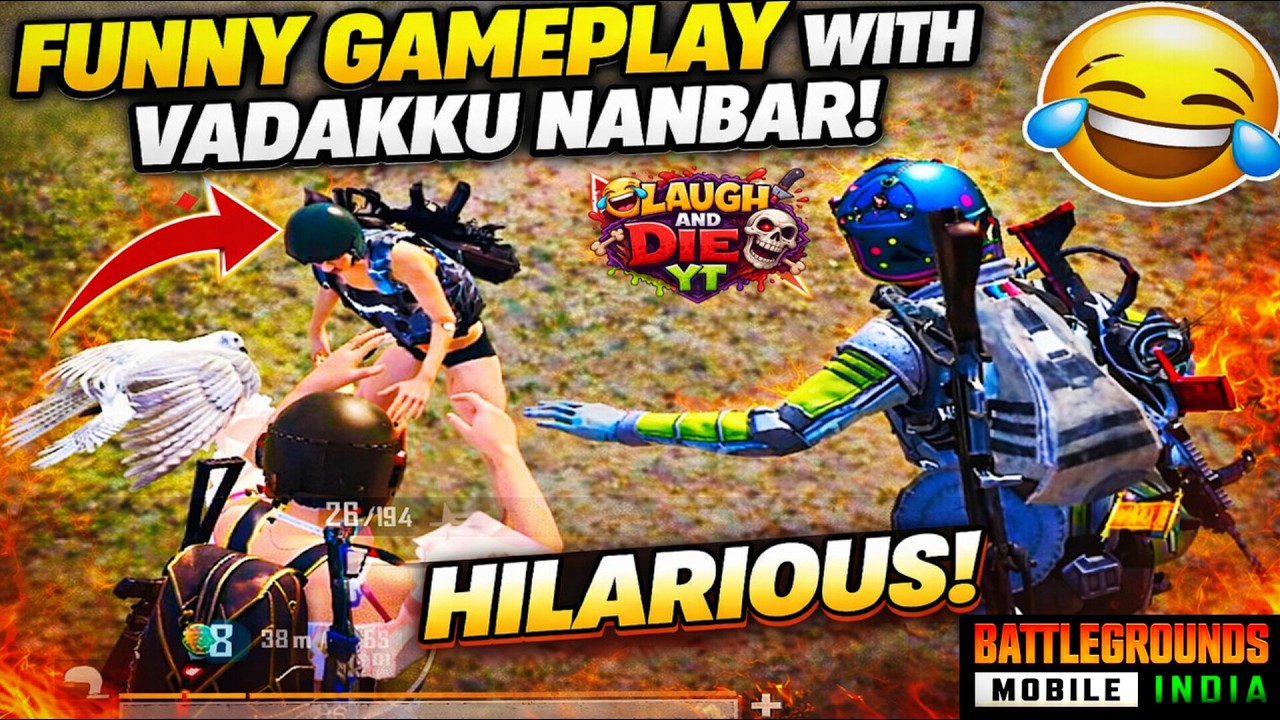 Vadakku Squad ah Troll Pannom 😂🔥 | Full Match Comedy Madness | BGMI Tamil