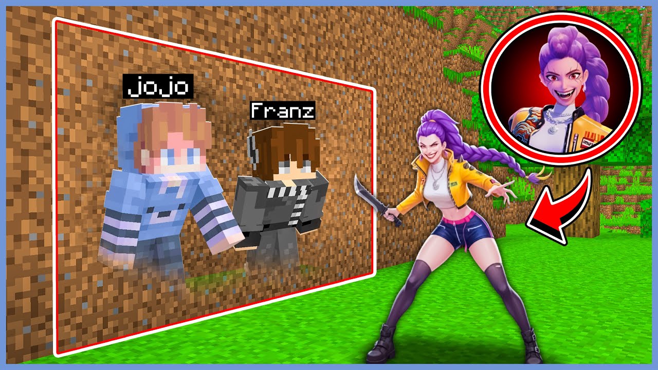 JOJO & FRANZ COBA PRANK RUMI DEMON HUNTER JAHAT di MINECRAFT