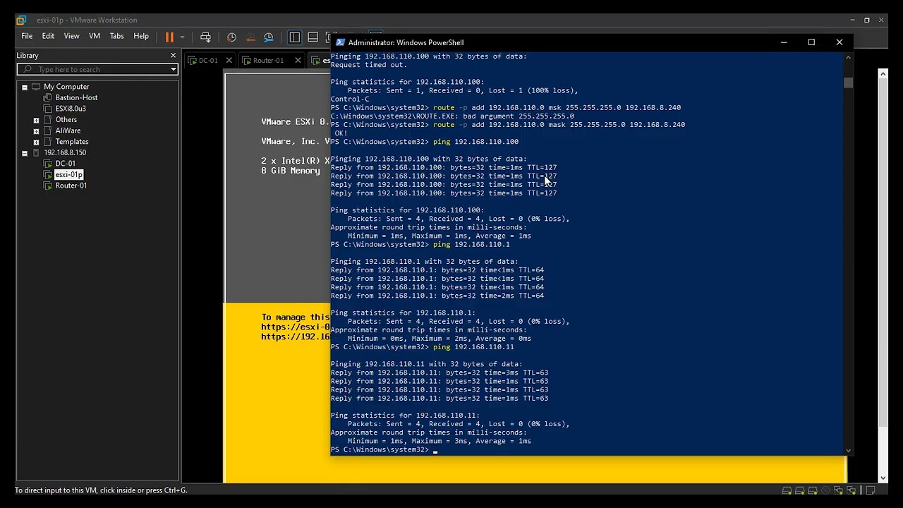 4- Simple HomeLab - VCF 5.2 - Nested ESXi host Deployment