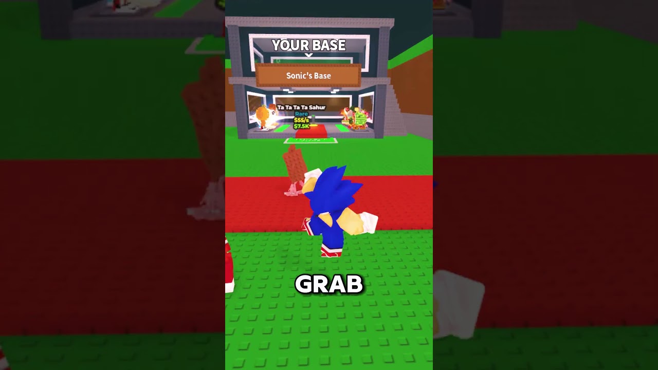 Соник крадет Эггмана Мозгогнила в Roblox!