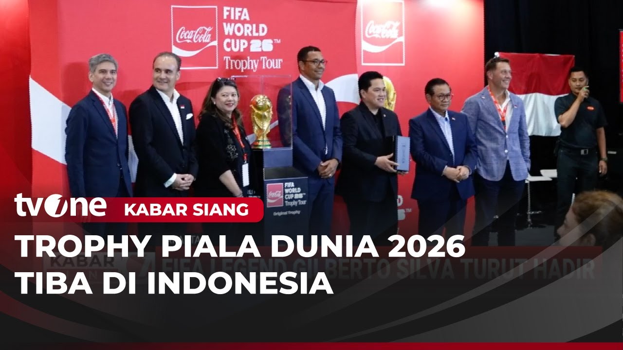 Trophy Piala Dunia 2026 Tiba di Jakarta | Kabar Siang