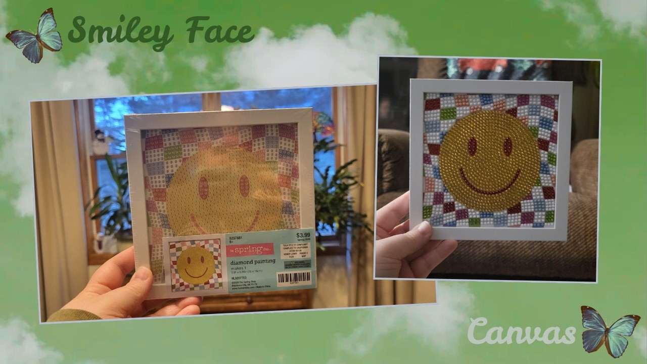 Smiley Face | Canvas | Diamond Painting