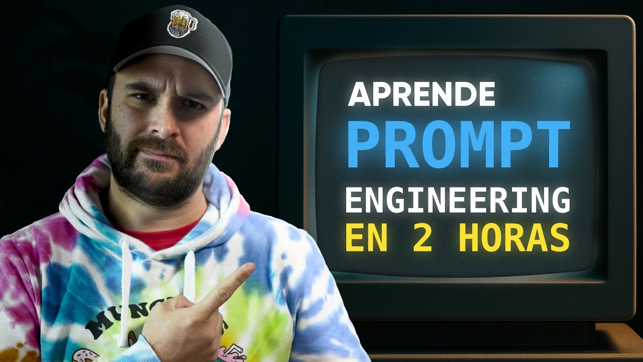 Aprende Prompt Engineering ahora! curso tutorial gratuito desde cero