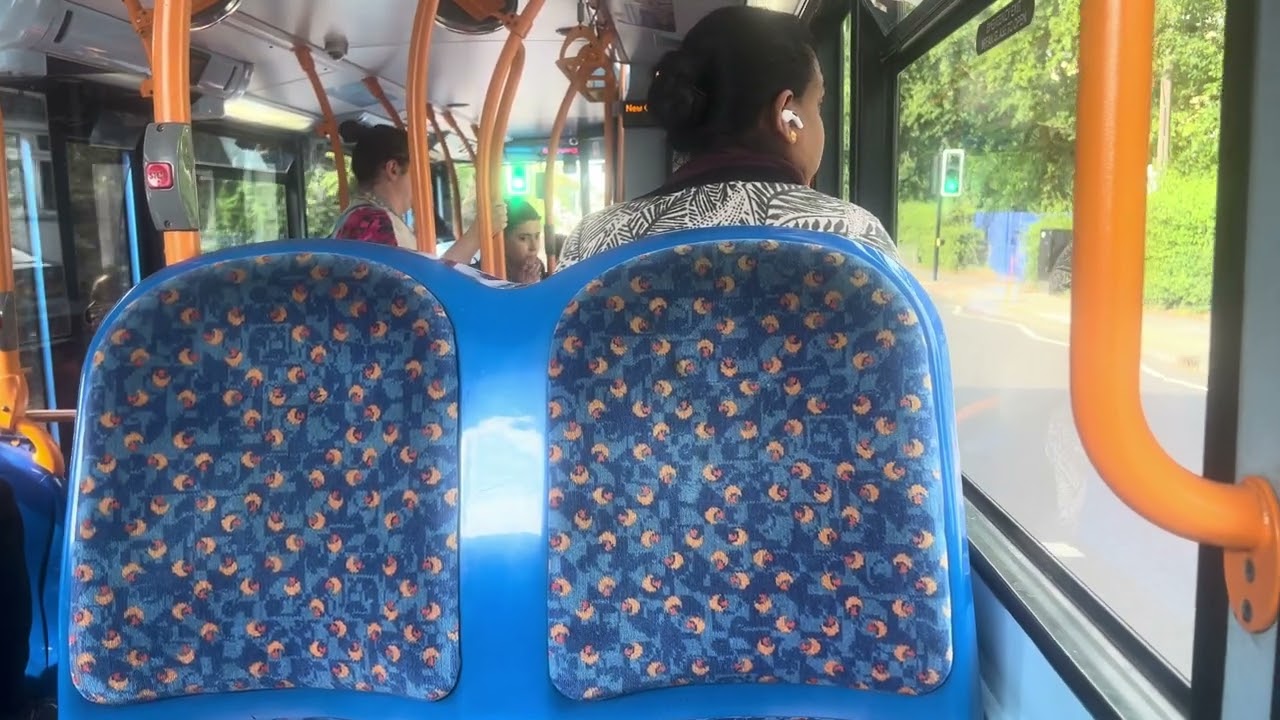 (Electric Soon + Mental Axles) Journey on Route 256 Stagecoach London LX11BMV 19833 2/8/25