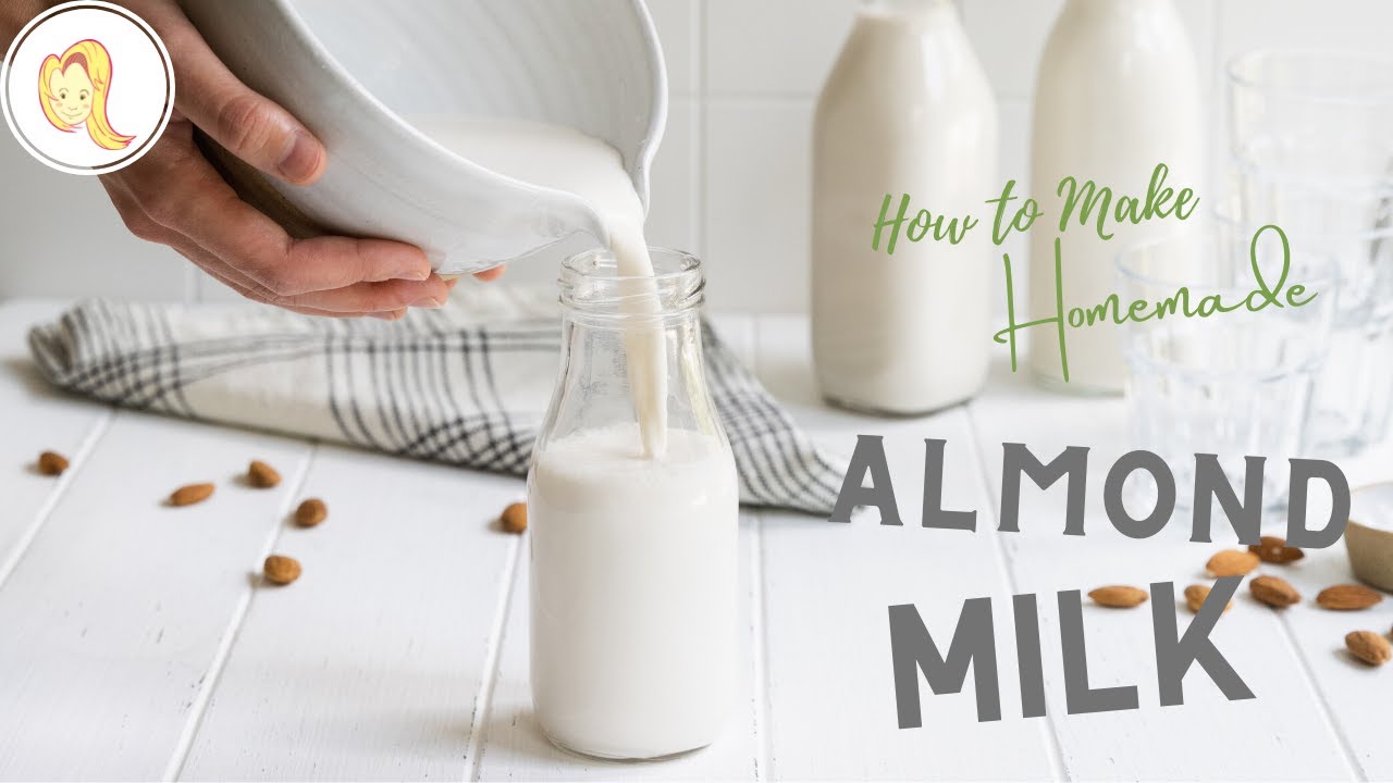 Easy Homemade Almond Milk | plant-based, vegan