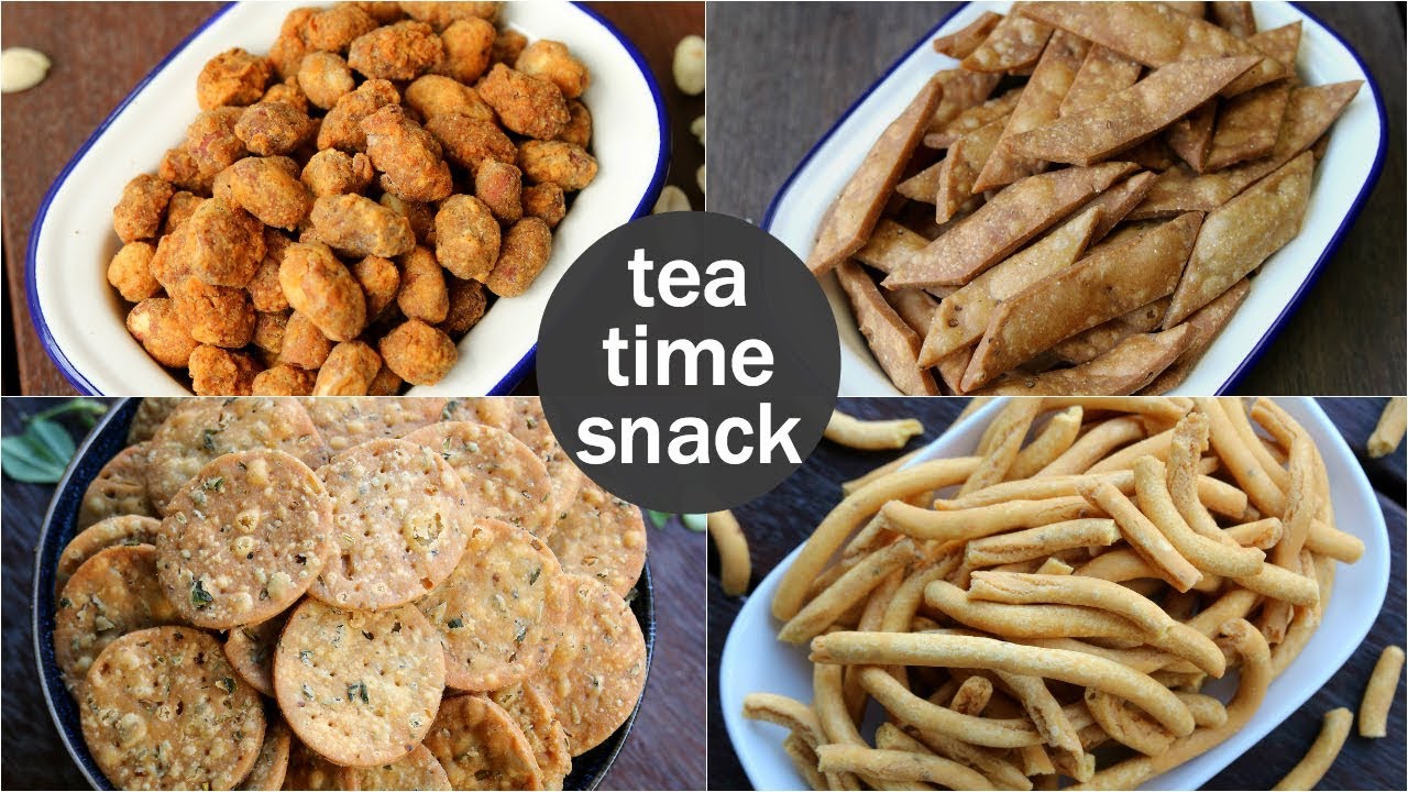 4 easy tea times snacks recipe | quick evening snacks recipes | light evening snacks